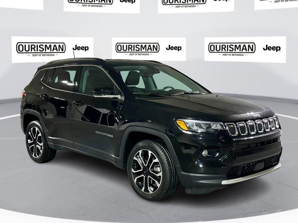 used 2022 Jeep Compass car, priced at $24,000