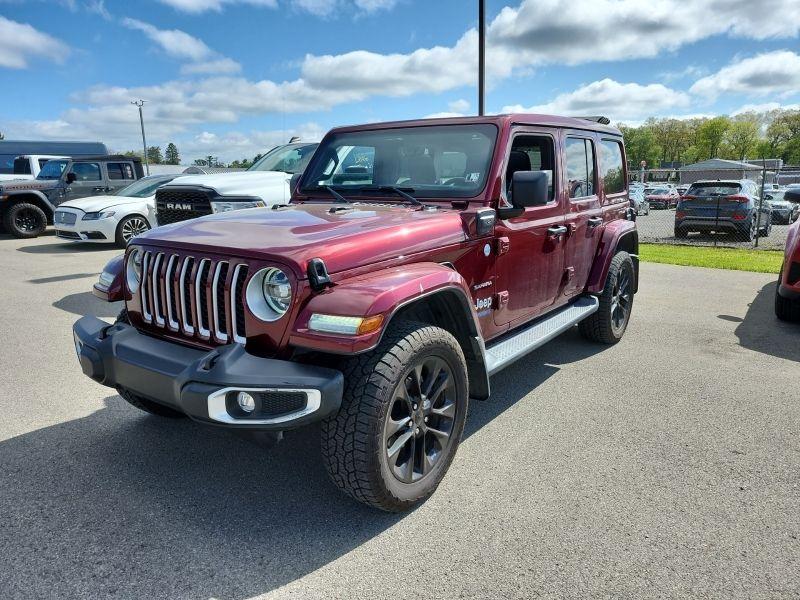 used 2021 Jeep Wrangler Unlimited 4xe car, priced at $30,000