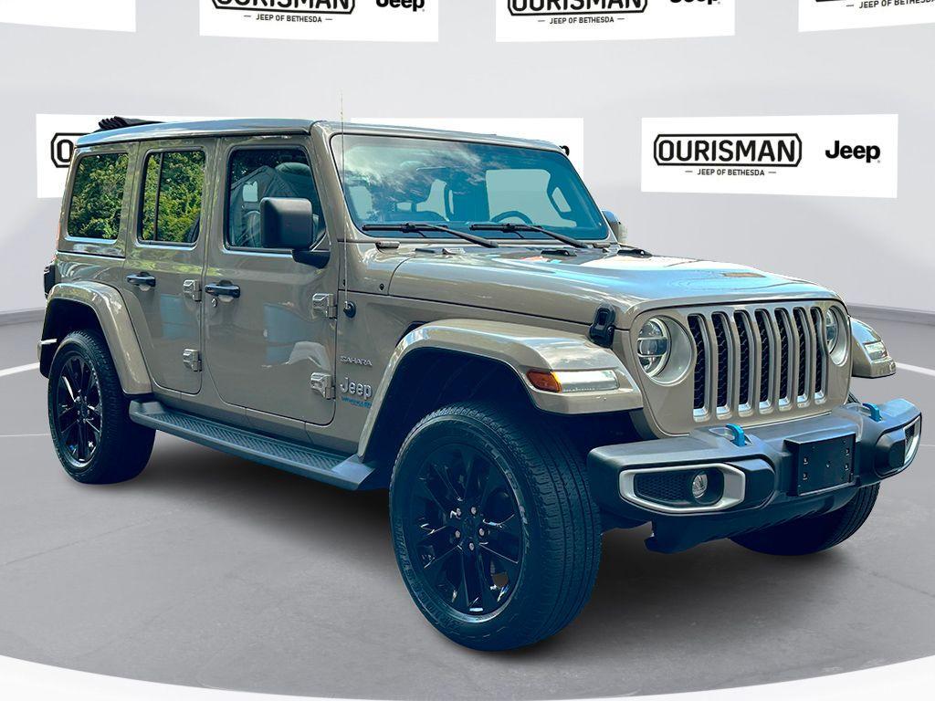 used 2022 Jeep Wrangler Unlimited 4xe car, priced at $35,000