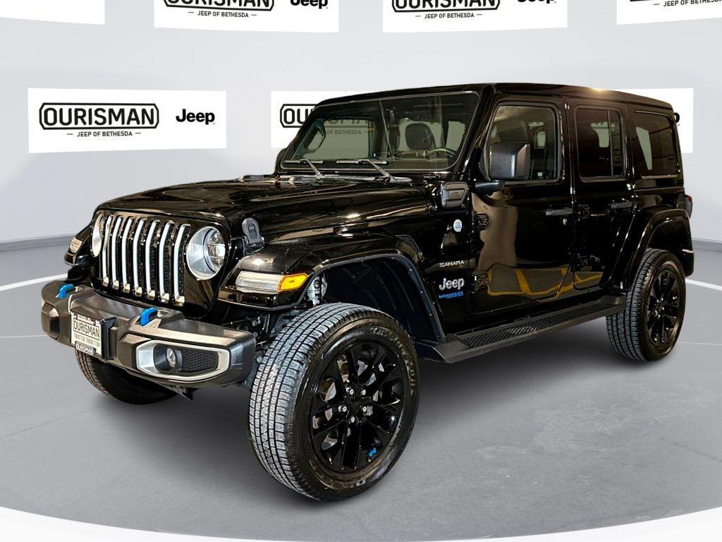 used 2022 Jeep Wrangler Unlimited 4xe car, priced at $34,500