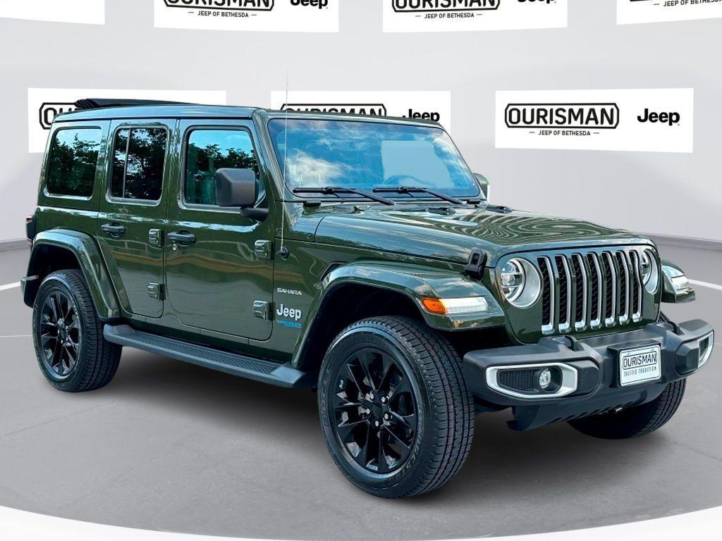 used 2021 Jeep Wrangler Unlimited 4xe car, priced at $33,000