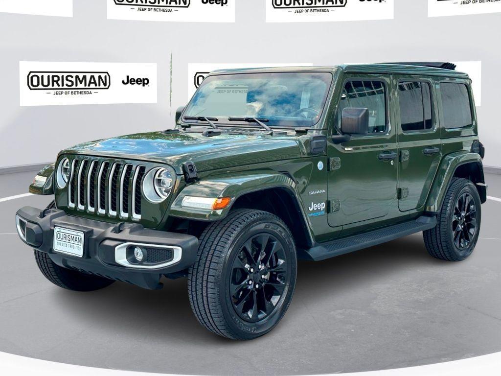 used 2021 Jeep Wrangler Unlimited 4xe car, priced at $33,000