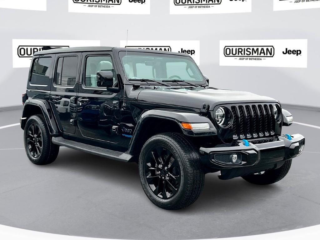 used 2021 Jeep Wrangler Unlimited 4xe car, priced at $33,000