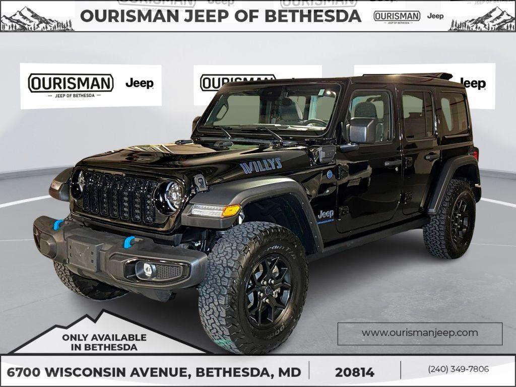 used 2024 Jeep Wrangler 4xe car, priced at $39,500