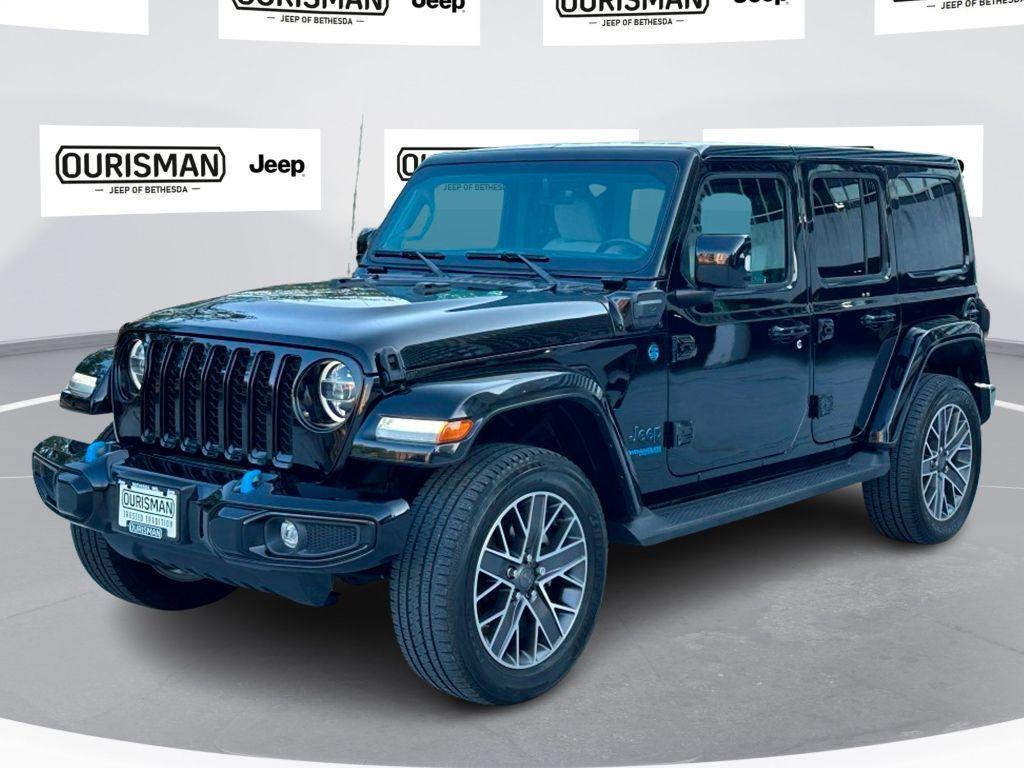 used 2022 Jeep Wrangler Unlimited 4xe car, priced at $37,750