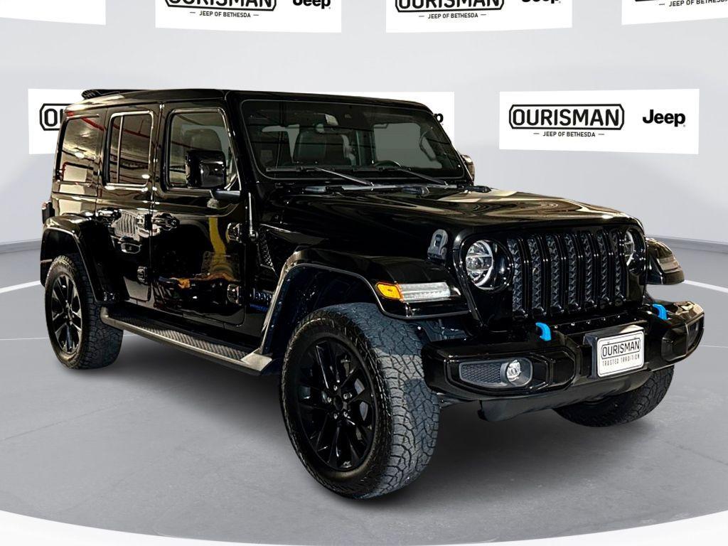 used 2021 Jeep Wrangler Unlimited 4xe car, priced at $34,500
