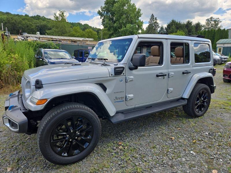 used 2022 Jeep Wrangler Unlimited 4xe car, priced at $37,000