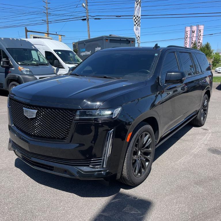 used 2022 Cadillac Escalade ESV car, priced at $70,750