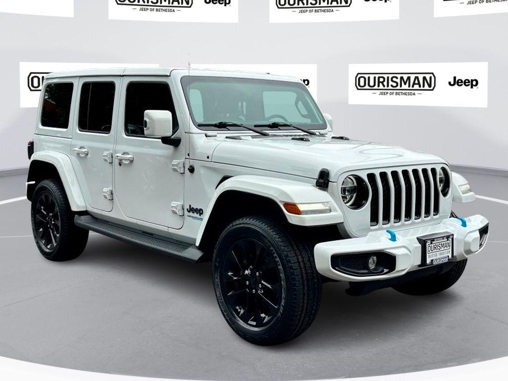 used 2021 Jeep Wrangler Unlimited 4xe car, priced at $30,750