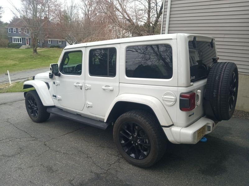 used 2021 Jeep Wrangler Unlimited 4xe car, priced at $33,000