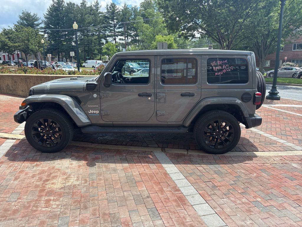 used 2021 Jeep Wrangler Unlimited 4xe car, priced at $33,750