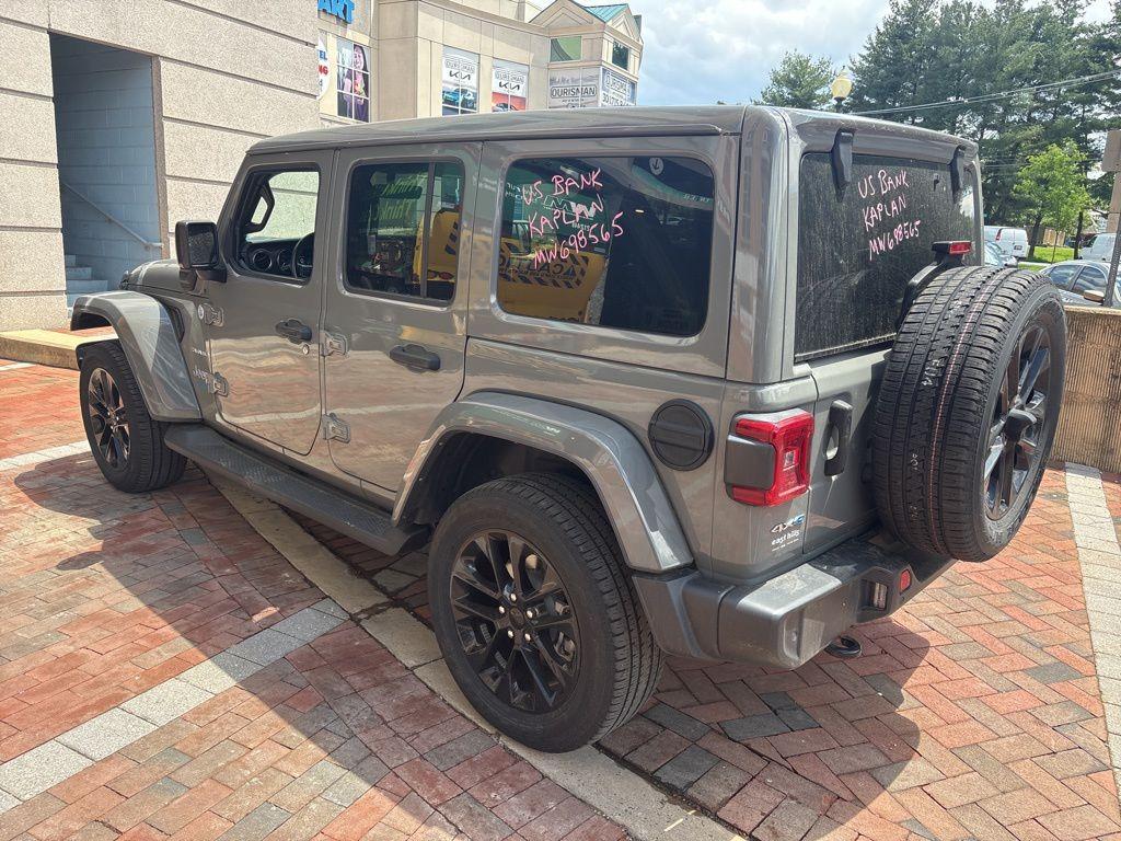 used 2021 Jeep Wrangler Unlimited 4xe car, priced at $33,750