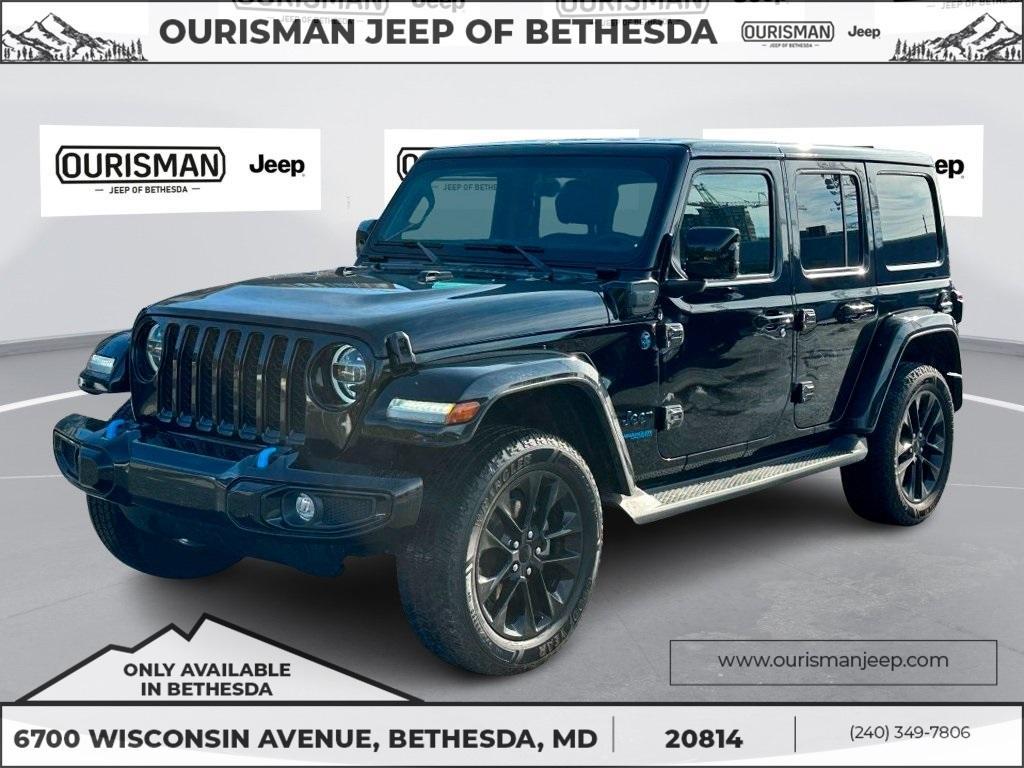 used 2021 Jeep Wrangler Unlimited 4xe car, priced at $30,000