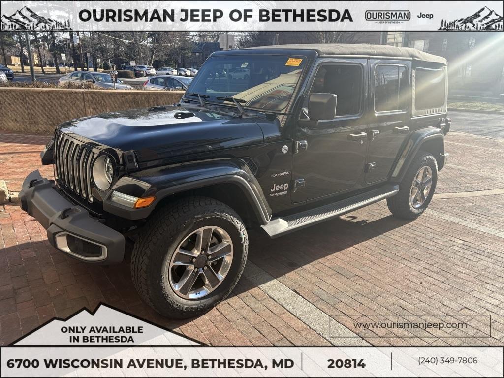 used 2020 Jeep Wrangler Unlimited car, priced at $32,500