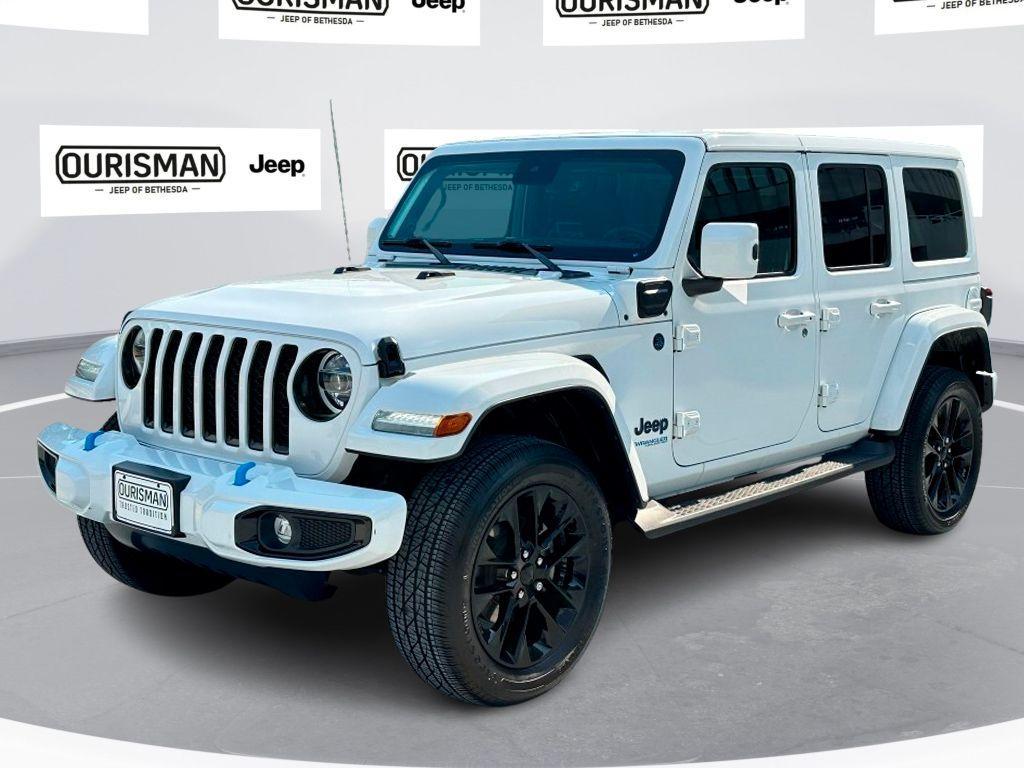 used 2021 Jeep Wrangler Unlimited 4xe car, priced at $37,500