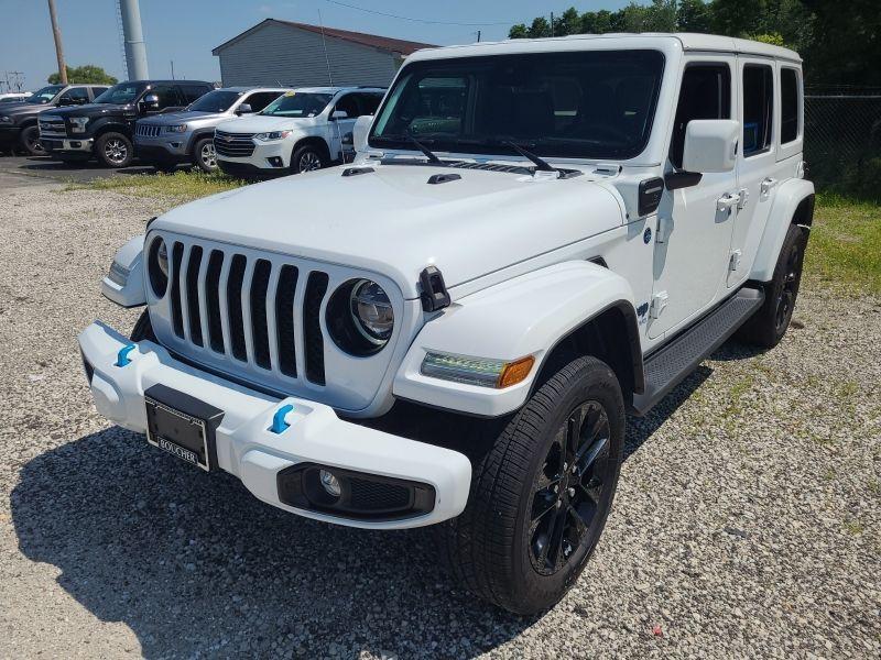 used 2021 Jeep Wrangler Unlimited 4xe car, priced at $37,500