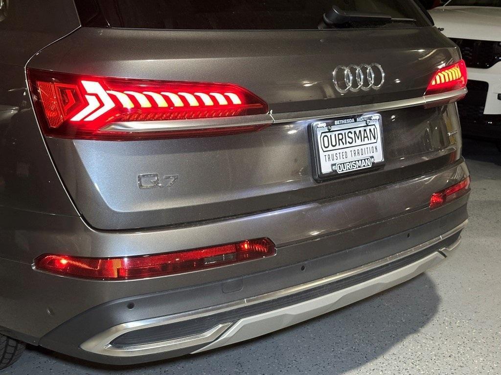 used 2022 Audi Q7 car, priced at $32,500