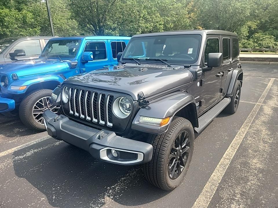 used 2021 Jeep Wrangler Unlimited 4xe car, priced at $32,500