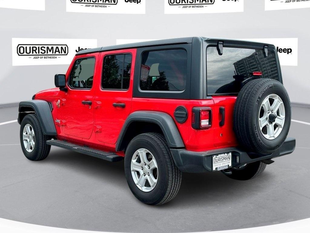 used 2018 Jeep Wrangler Unlimited car, priced at $22,000