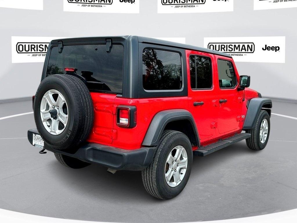 used 2018 Jeep Wrangler Unlimited car, priced at $22,000