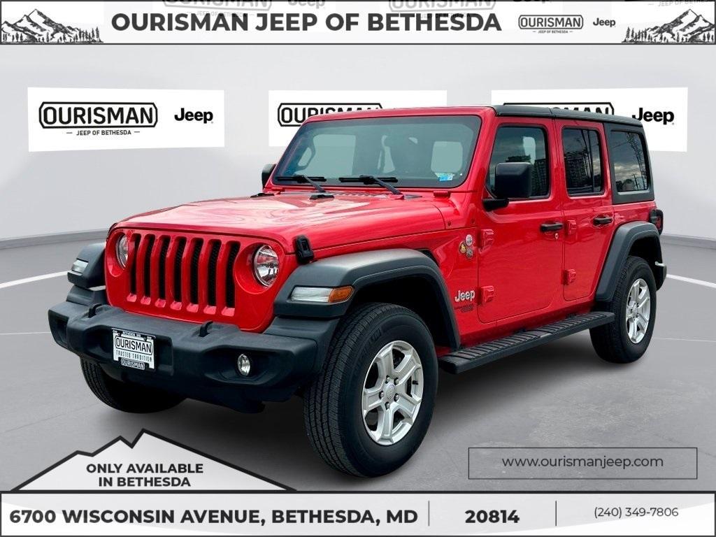 used 2018 Jeep Wrangler Unlimited car, priced at $22,000