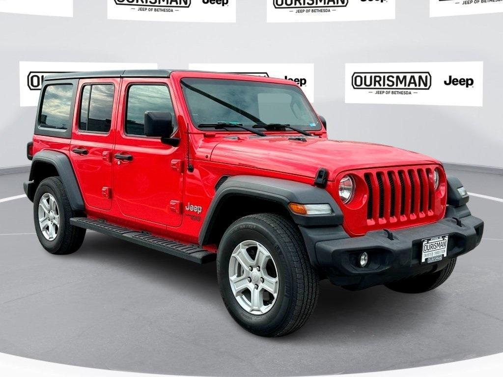 used 2018 Jeep Wrangler Unlimited car, priced at $22,000