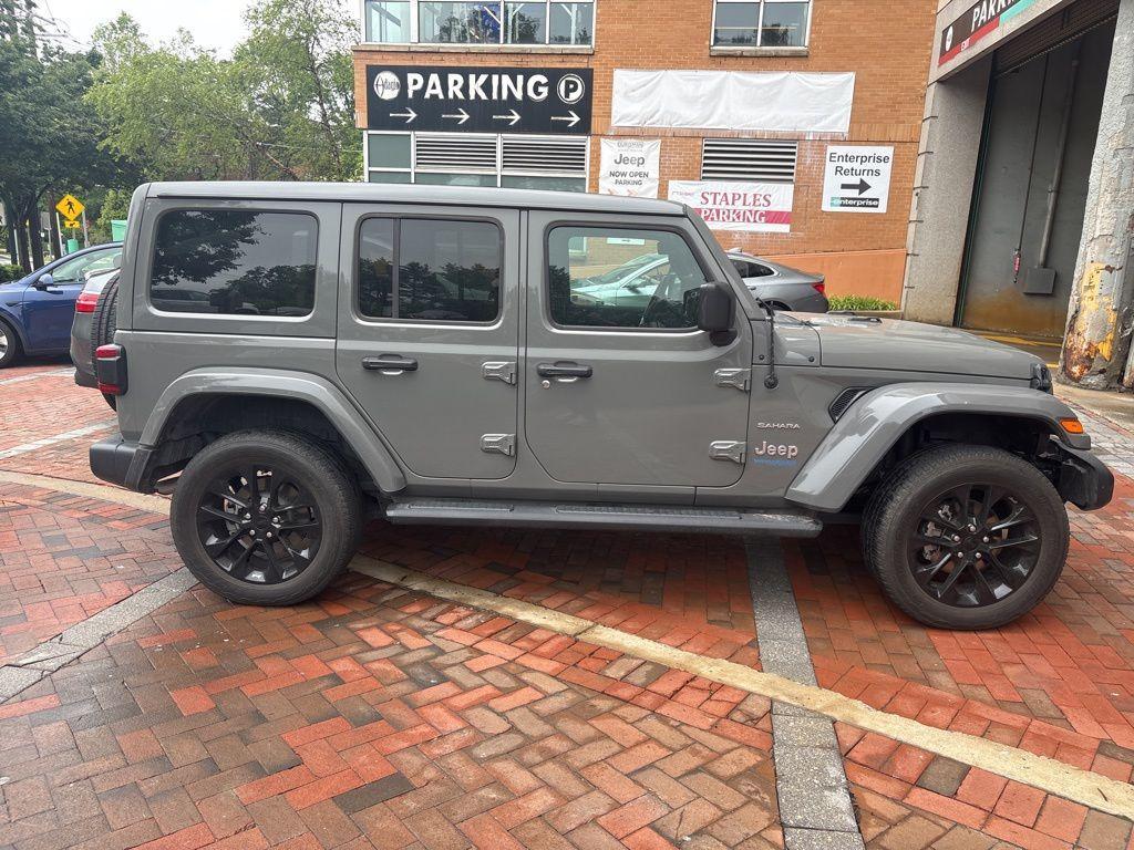 used 2021 Jeep Wrangler Unlimited 4xe car, priced at $33,500