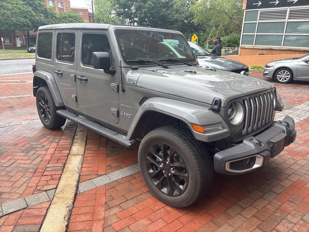 used 2021 Jeep Wrangler Unlimited 4xe car, priced at $33,500