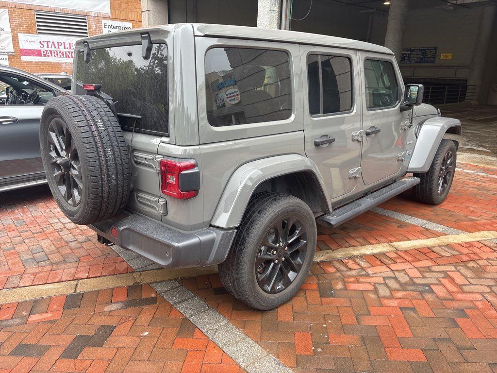 used 2021 Jeep Wrangler Unlimited 4xe car, priced at $33,500