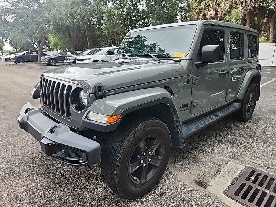 used 2021 Jeep Wrangler Unlimited car, priced at $36,500