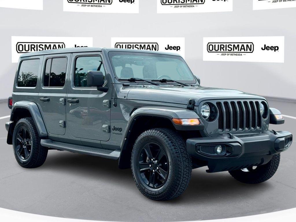 used 2021 Jeep Wrangler Unlimited car, priced at $36,500