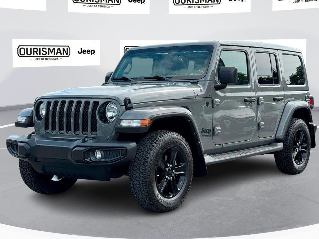 used 2021 Jeep Wrangler Unlimited car, priced at $36,500