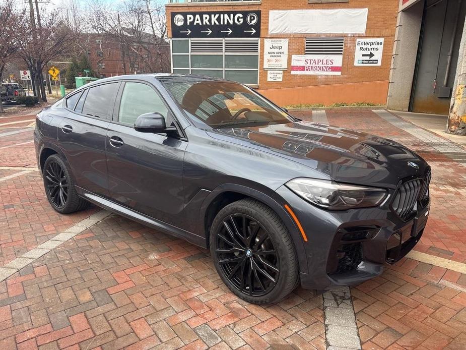 used 2022 BMW X6 car, priced at $57,500