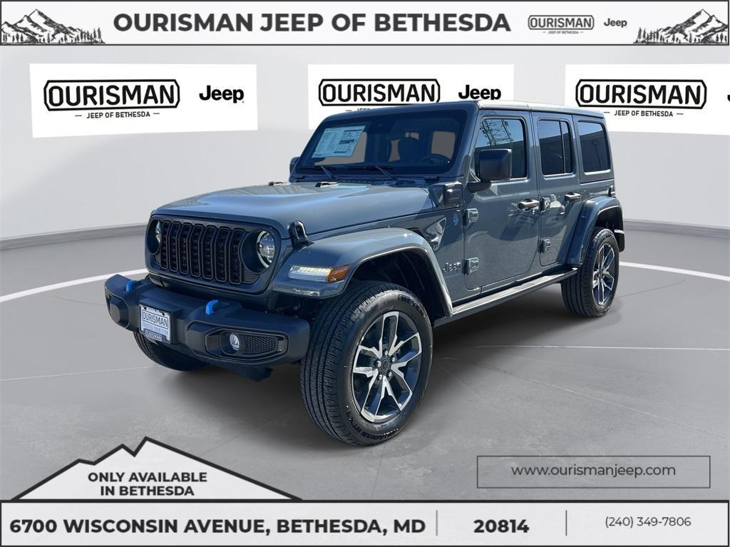 new 2024 Jeep Wrangler 4xe car, priced at $56,537