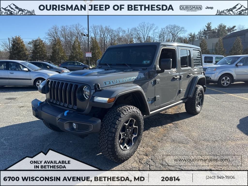 used 2021 Jeep Wrangler Unlimited 4xe car, priced at $36,000