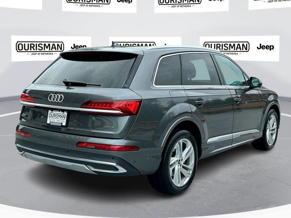 used 2021 Audi Q7 car, priced at $24,750