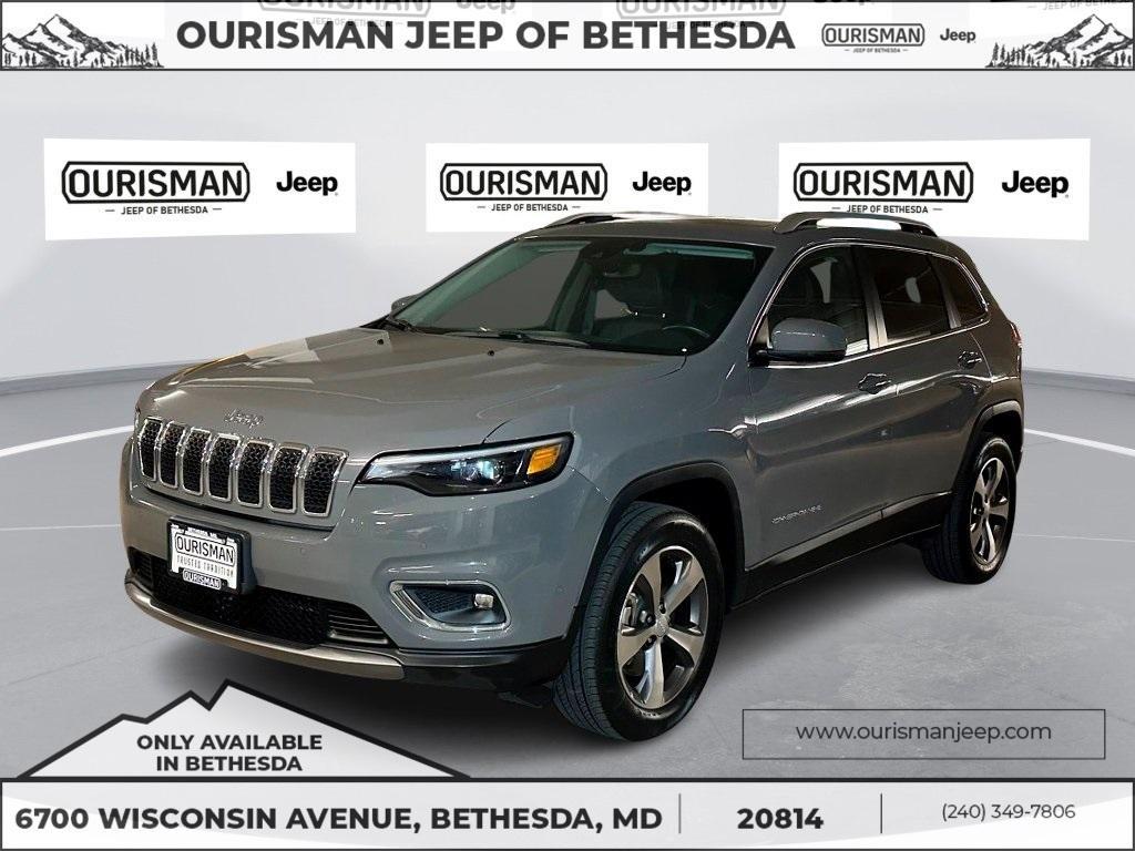 used 2021 Jeep Cherokee car, priced at $23,000