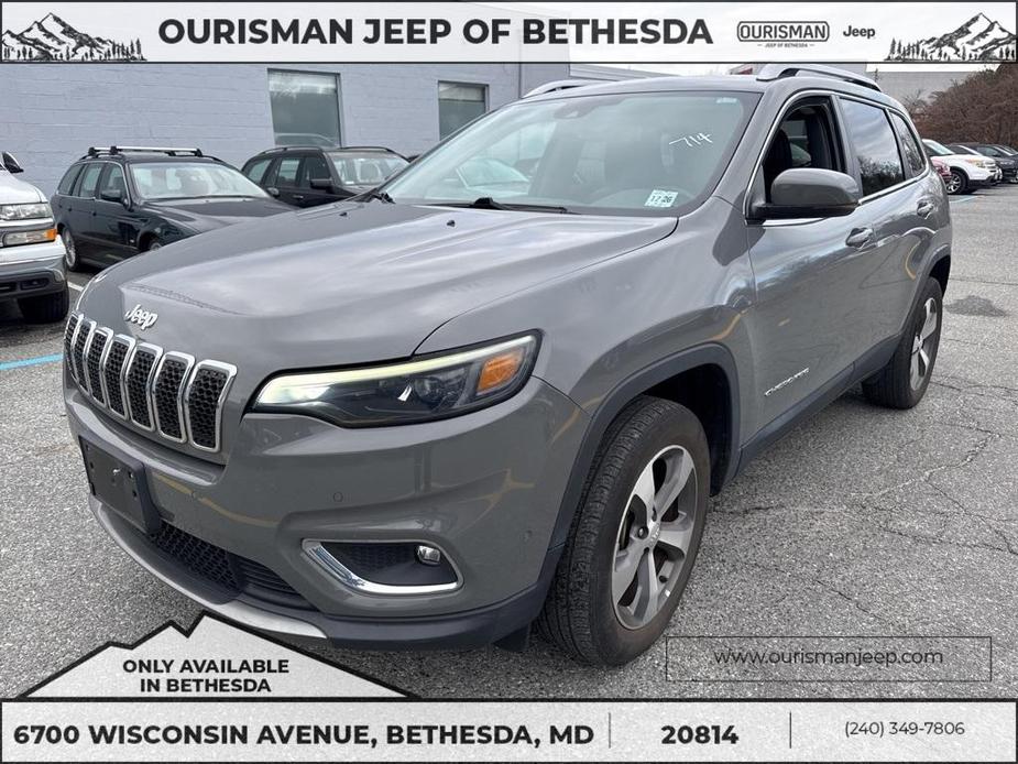 used 2021 Jeep Cherokee car, priced at $24,000