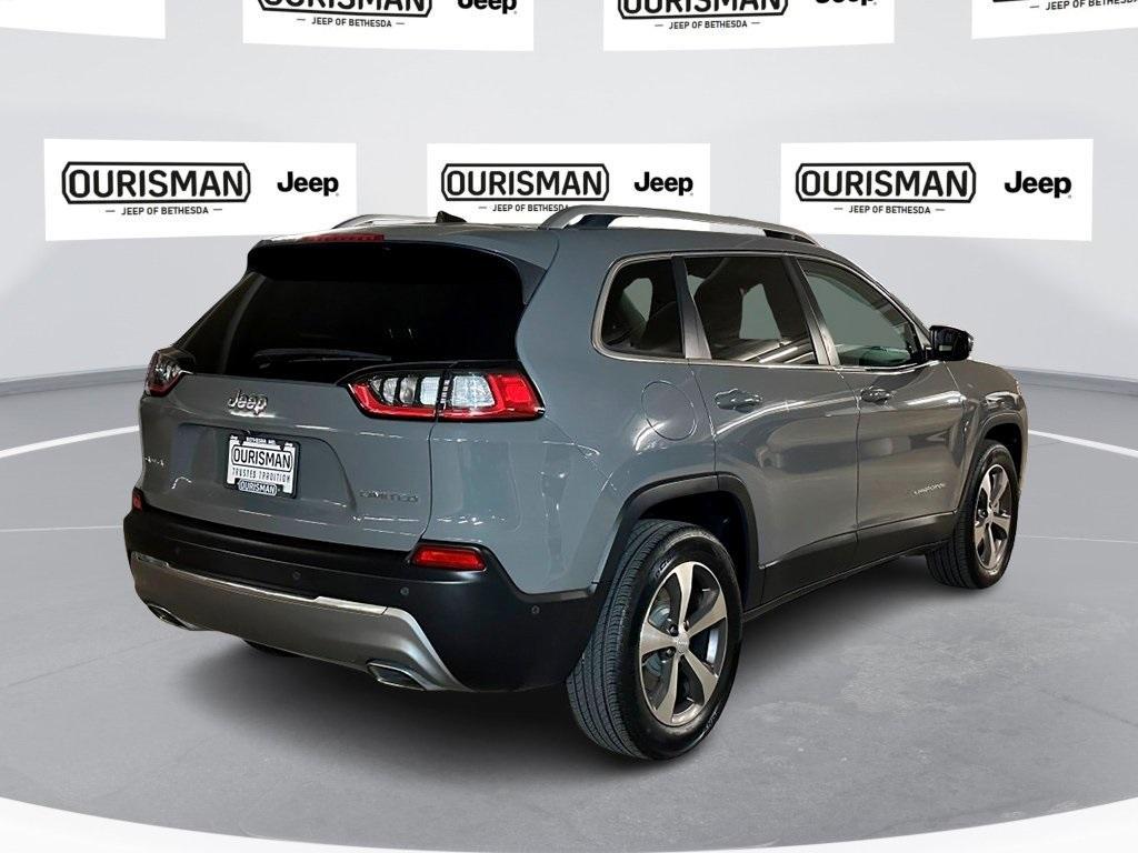 used 2021 Jeep Cherokee car, priced at $23,000