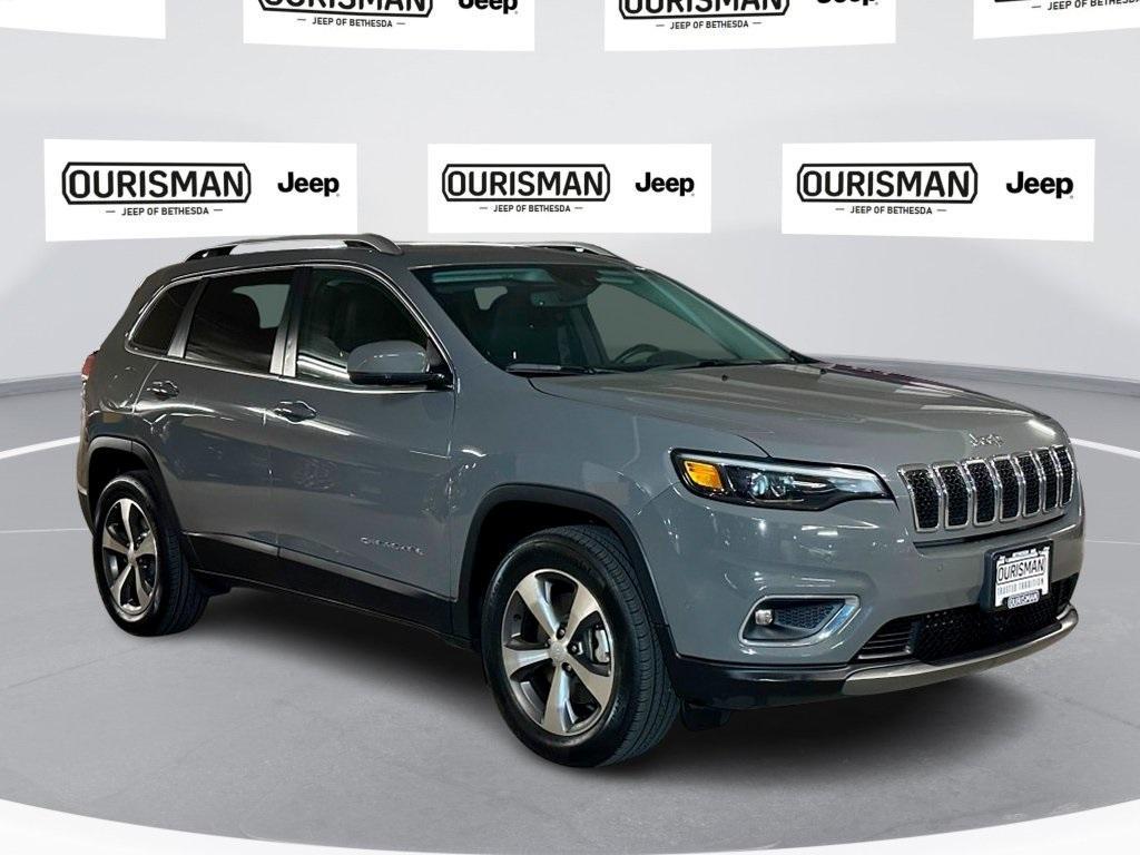 used 2021 Jeep Cherokee car, priced at $23,000