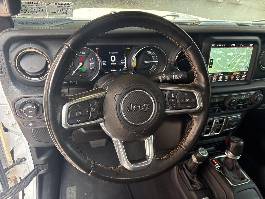 used 2021 Jeep Wrangler Unlimited 4xe car, priced at $32,500