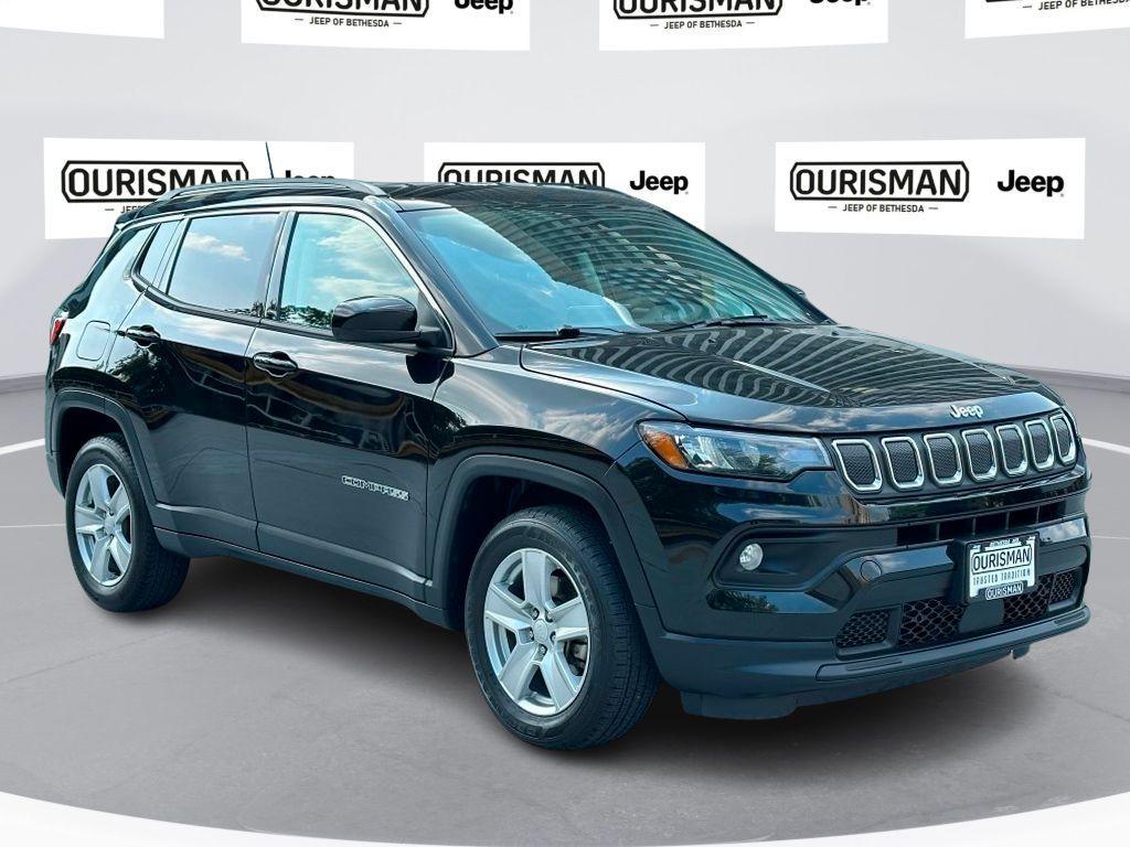 used 2022 Jeep Compass car, priced at $21,500