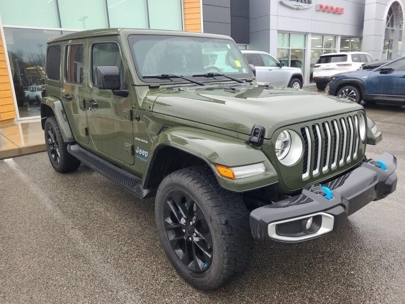 used 2022 Jeep Wrangler Unlimited 4xe car, priced at $34,100