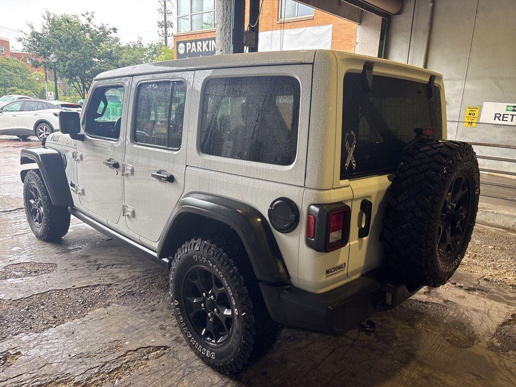 used 2021 Jeep Wrangler Unlimited car, priced at $36,000