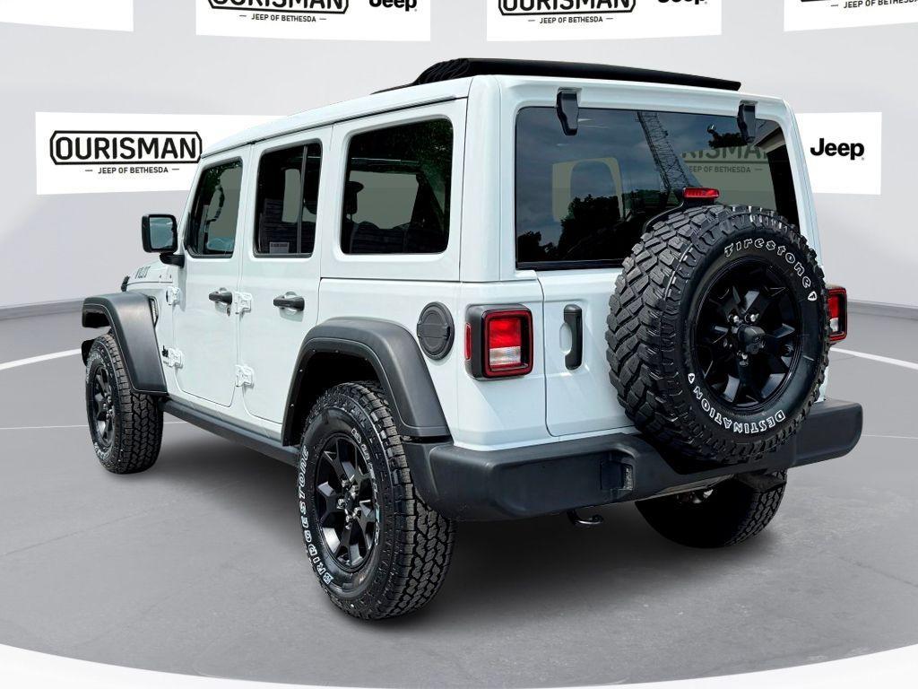 used 2021 Jeep Wrangler Unlimited car, priced at $33,500