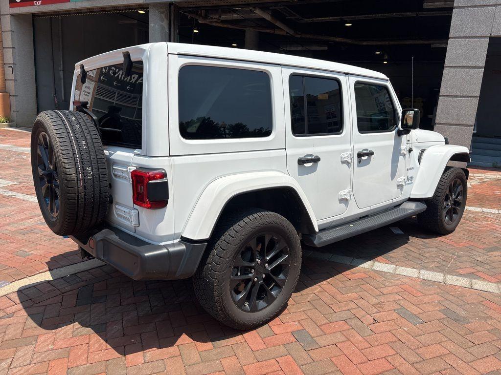used 2022 Jeep Wrangler Unlimited 4xe car, priced at $35,000