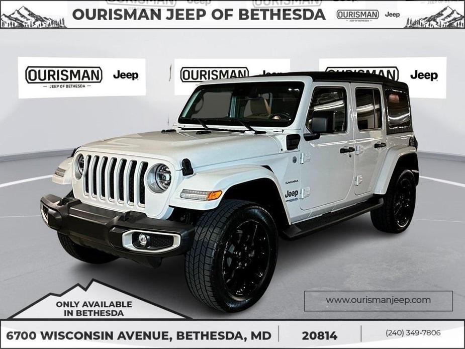 used 2021 Jeep Wrangler Unlimited 4xe car, priced at $32,500