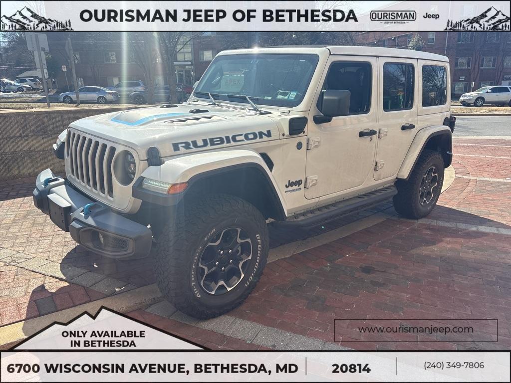 used 2021 Jeep Wrangler Unlimited 4xe car, priced at $35,000