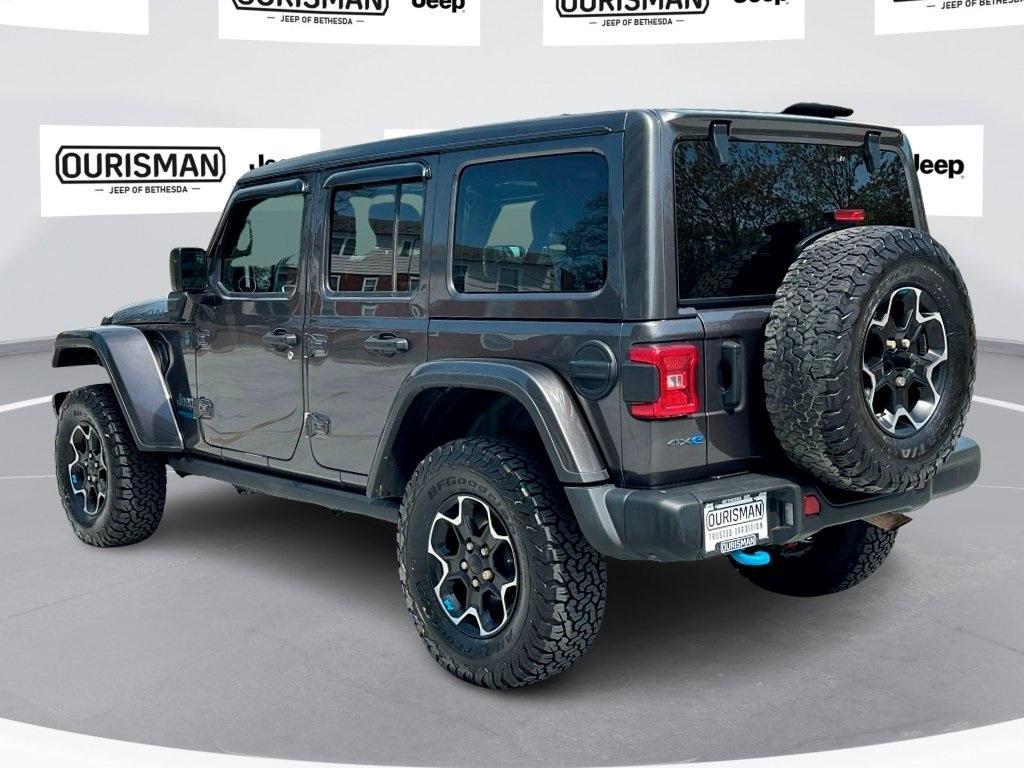 used 2021 Jeep Wrangler Unlimited 4xe car, priced at $32,100