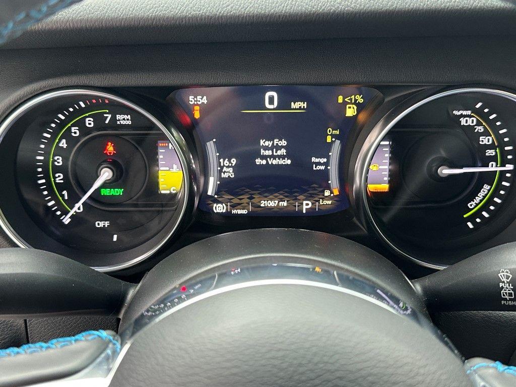 used 2021 Jeep Wrangler Unlimited 4xe car, priced at $36,500
